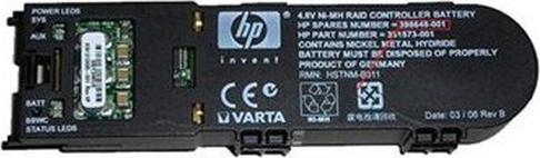 Actual product image HPE 398648-001, Smart Array BBWC Battery Pack (500 mAh)
