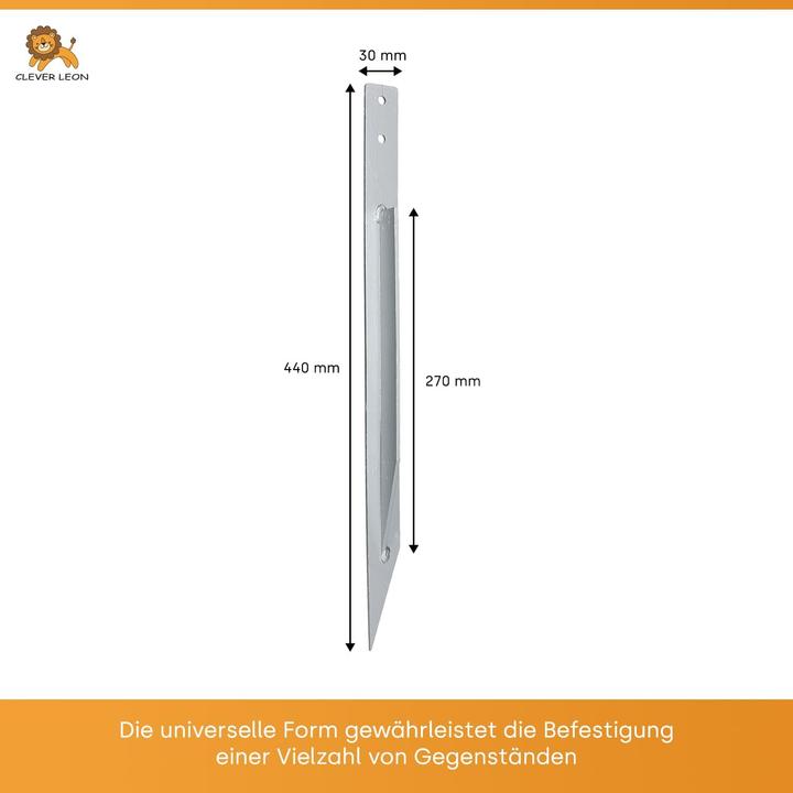 Produktbild Clever Leon Erdanker für Schaukel (4er-Pack)