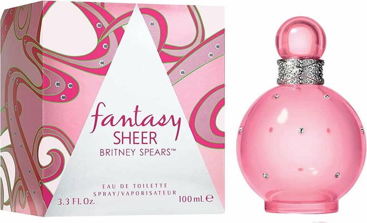 Actual product image Britney Spears Fantasy Sheer EDT 100 ml (Eau de toilette, 100 ml)