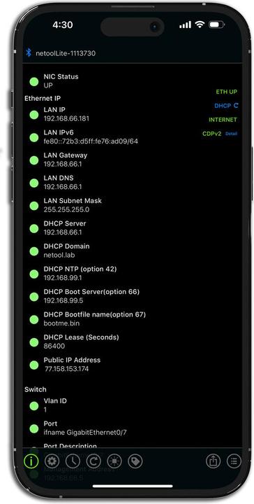 Produktbild Netool IO Netzwerkprüfgerät NE1E (Werkzeug)