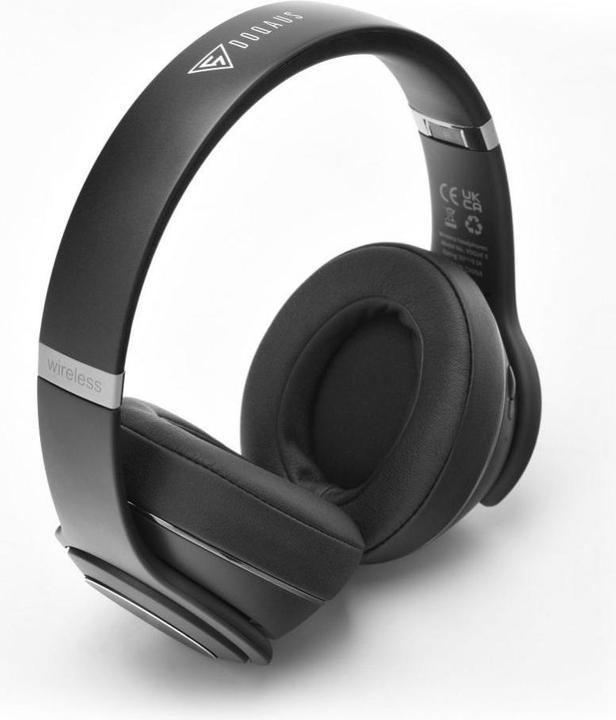 Doqaus Kabelgebundene Kopfhörer drahtlose Kopfhörer bluetooth VOGUE 9 2in1 schwarz (18 h, Kabellos)