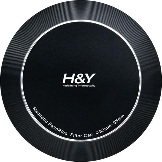 Image du produit H&Y REVORING 82-95mm Front and Back Cap (95 mm, Porte-filtre magnétique, 95 mm)