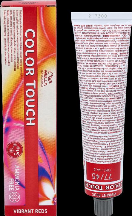 Immagine prodotto Wella Colore Touch Rossi vibranti (77/45 biondo medio-rosso-mogano)