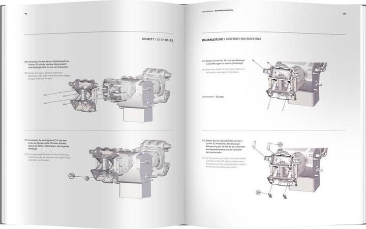 Actual product image Franzis Porsche Carrera racing engine