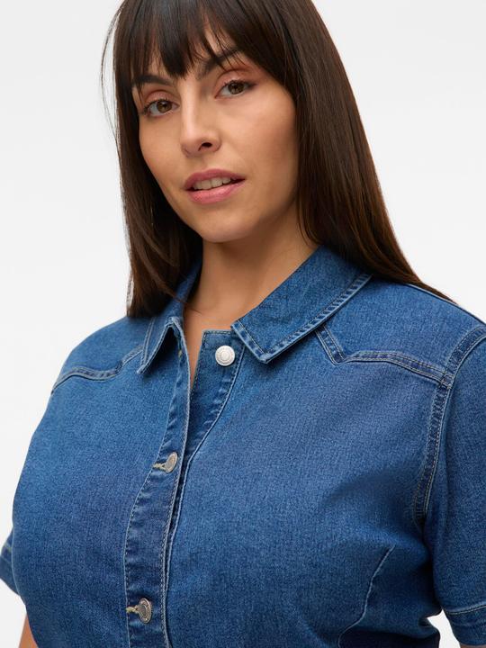 Image du produit Vero Moda VMCAMANDA Kurzes Kleid Jeanskleid (46)
