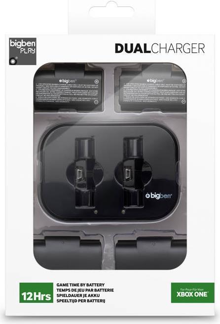 Image du produit Bigben Station de charge double batterie (Xbox One X, Xbox Series X, Xbox One S, Xbox Series S)