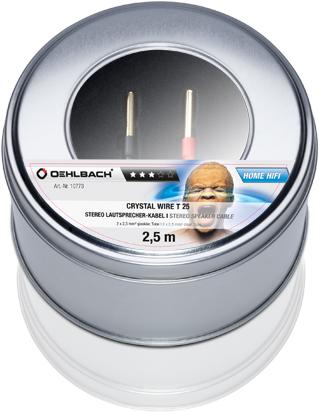 Oehlbach Crystal Wire T25 (5 m, 2.50 mm²)