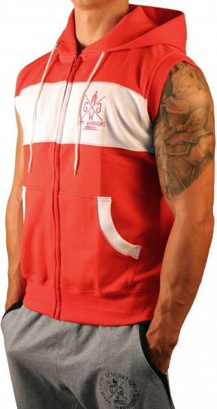Immagine prodotto Gym Generation GW Felpa senza maniche con cappuccio e zip ROSSA (M, L)