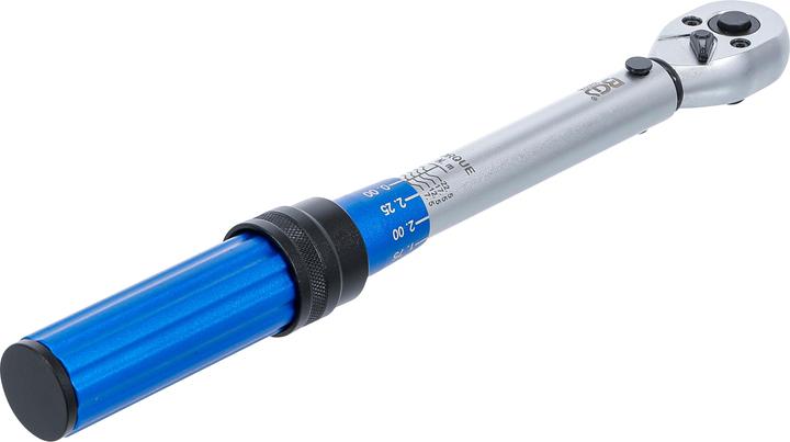 BGS Torque spanner (1/4", 5 Nm, 25 Nm)