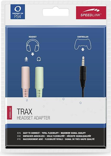 Image du produit Speedlink Adaptateur de casque Trax (PS4)