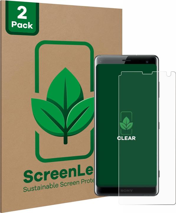 Image du produit ScreenLeaf Film de protection durable Protection d'écran Film clair transparent (2 pièce(s), Sony Xperia XZ3)