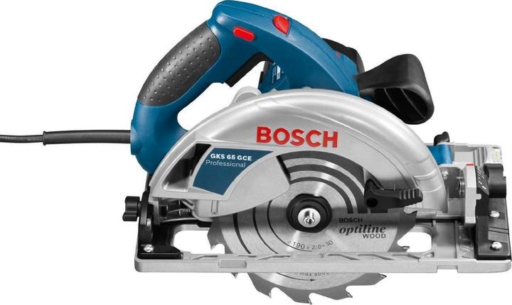 Image du produit Bosch Professional Scie circulaire portative GKS 65 GCE, dans son carton