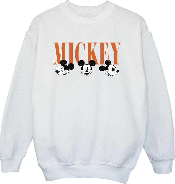 Disney Mickey Mouse Faces Sweatshirt Jungen