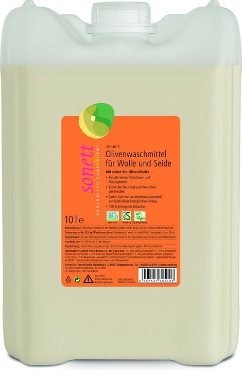 Immagine prodotto Sonett Detergente per olive (170 Cicli di lavaggio, Detergente liquido)