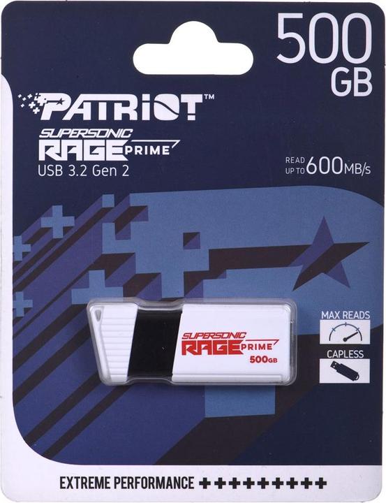 Immagine prodotto Patriot PEF500GRPMW32U Unità flash USB Type-A 3.2 Gen 2 (3.1 Gen 2) (500 GB, USB-A)
