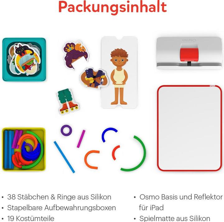 Actual product image Play Osmo Little Genius Starter Kit (German, French, Italian, English)