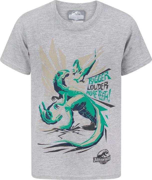 Jurassic World offizielles Jungen Bigger Teeth TShirt (104)
