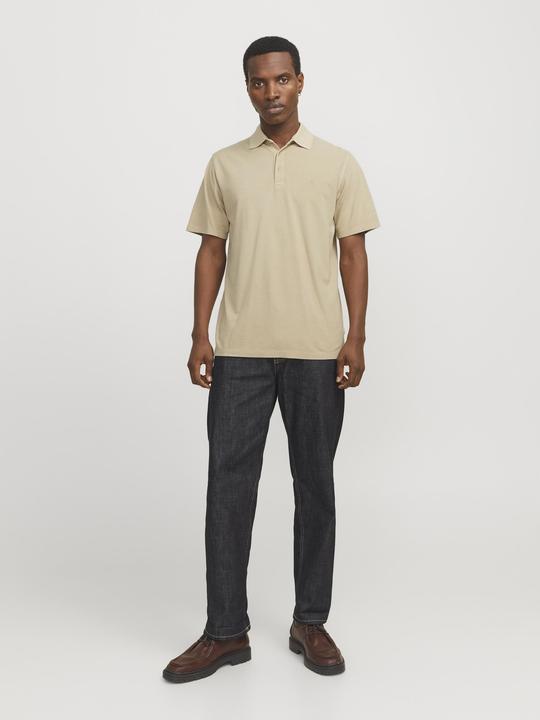 Actual product image Jack & Jones Einfarbig Hemdkragen Poloshirt Poloshirt (M)