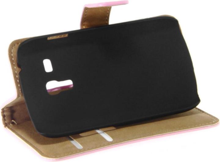 Image du produit OEM Etui cuir Slim Book pour Galaxy S3 mini - rose (Samsung Galaxy S3 Mini)