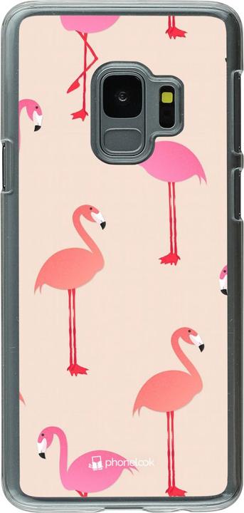 Image du produit PhoneLook Coque transparent Pink Flamingos Pattern (Samsung Galaxy S9)