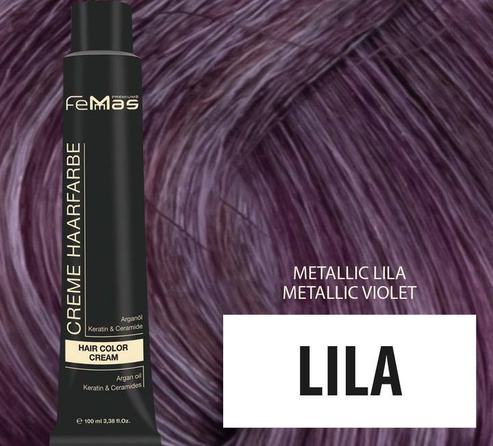 Produktbild FemMas Lıla) Haarfarbe Metallıc 100ml