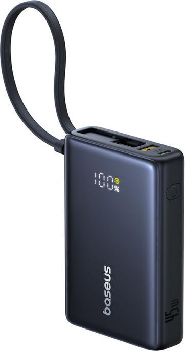 Actual product image Baseus magnetic powerbank with stand PicoGo Qi2 5000mAh 20W (5000 mAh, 20 W, 18.50 Wh)