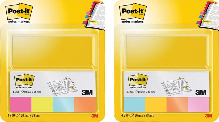 Image du produit Post-it marqueur de page (20 x 38 mm)