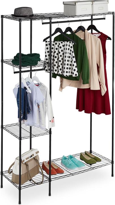 Actual product image Relaxdays Wardrobe (120 x 45 x 180 cm)