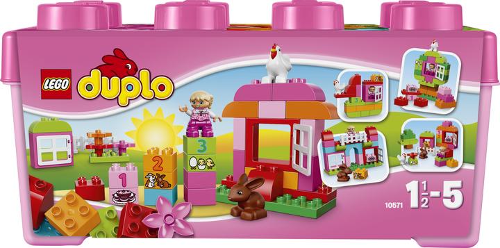 Image du produit LEGO DUPLO Grande boîte à pierres fille (10571)