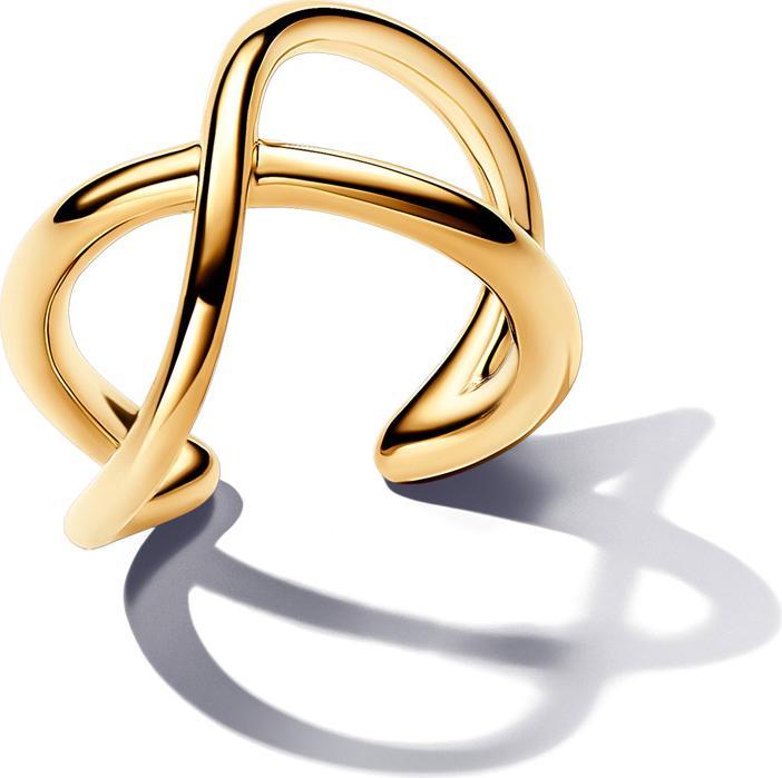 Pandora Organisch Geformter Unendlichkeits Ear Cuff (Metall, Vergoldet)