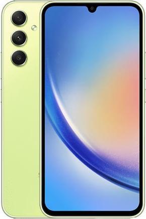 Image du produit Samsung Galaxy A34 5G (128 Go, Awesome Lime, 6.60", Double SIM, 48 Mpx, 5G)