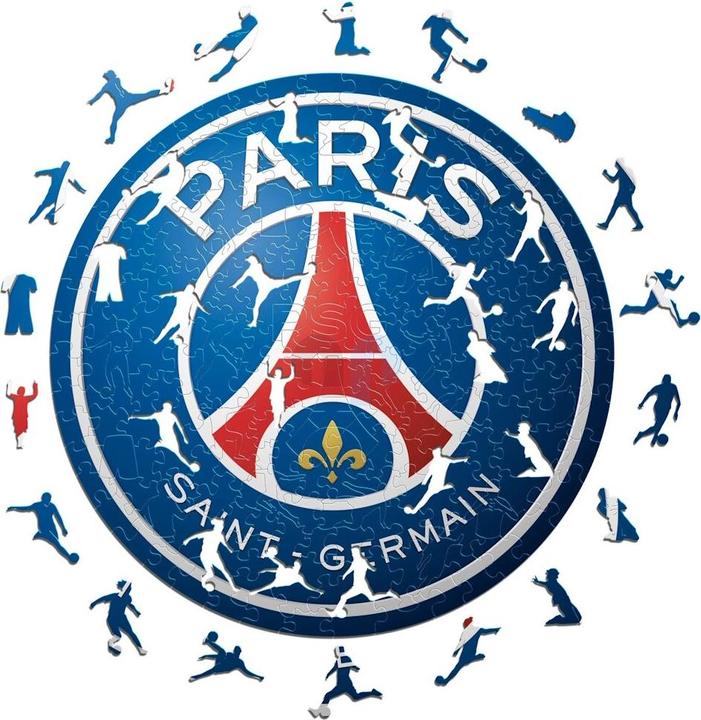 Produktbild Iconic PSG FC - Logo - Holz Puzzle Grösse L (500 Teile) (500 Teile)