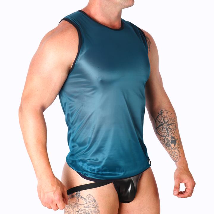 Macho Underwear Macho - Grünes T-Shirt S/M (M)