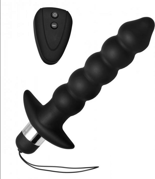 Produktbild Master Series Wireless Vibrating Anal Beads Remote