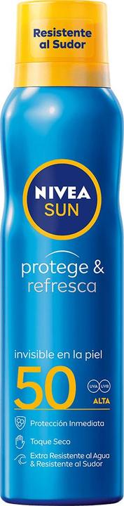 Immagine prodotto NIVEA SUN PROTEGE&REFRESCA spray SPF50 200 ml (Spray solare, SPF 50, 200 ml)
