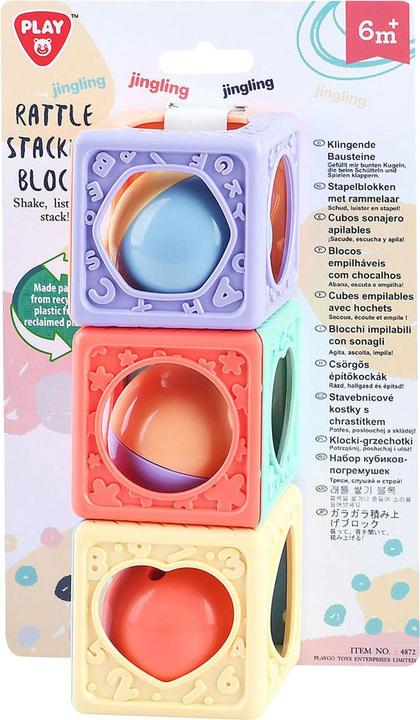 Play with rattle, 3 pcs.