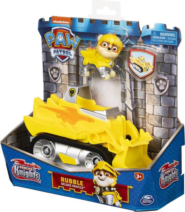 Produktbild Paw Patrol - Knights Themed Vehicle - Rubble (6063587)
