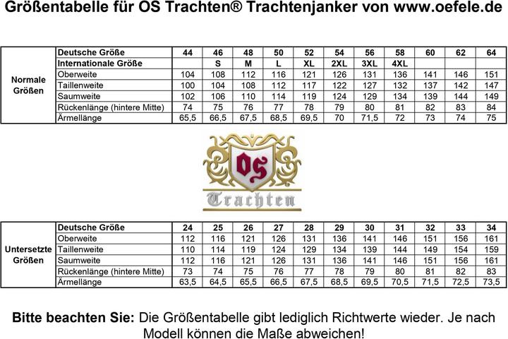 Produktbild OS Trachten hochwertiger Tegernseer-Janker (50)