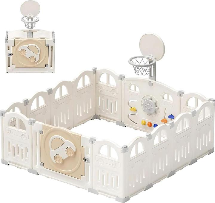 Milkii Box e parco giochi (150 cm, 180 cm)