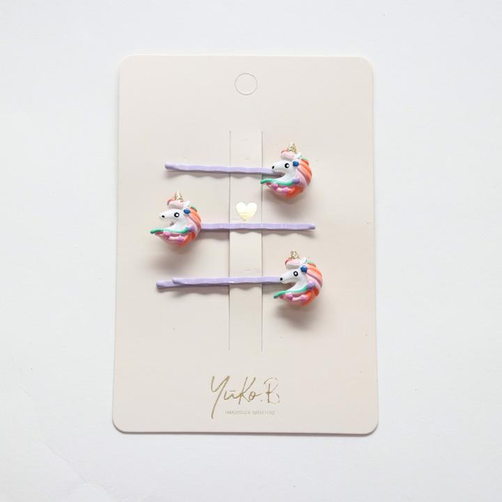 Image du produit Yuko.B Barrettes à cheveux 3 pcs. (3 pcs)