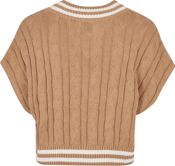 Image du produit Urban Classics Ladies Cropped Knit College Slipover (L)