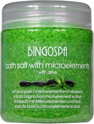 Actual product image Bingo Education Bingo Bath Salt With Aloe Vera 550g (Bath salts)