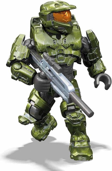 Actual product image Mega Construx Halo Heroes Series 5 Master Chief vs. Arbiter Mini Figure 2-Pack