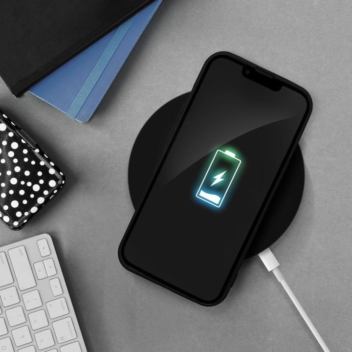 Image du produit Partner Telecom Back panel cover OEM SILICONE case for IPHONE 7 black (Apple iPhone 7)