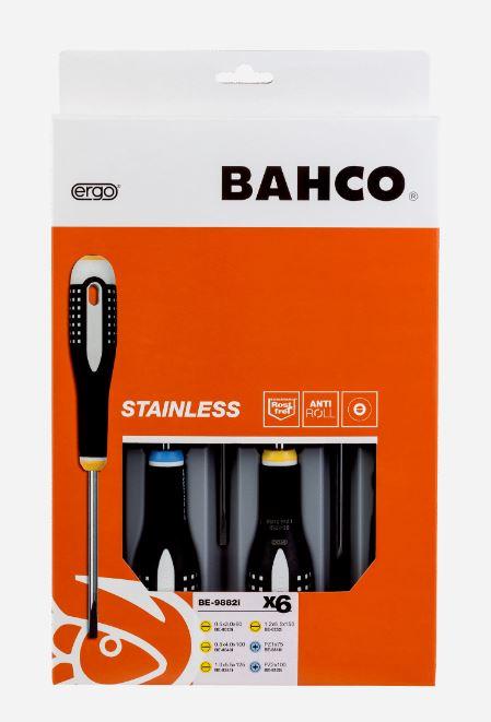 Immagine prodotto Bahco Screw.Dr Ergo Set Inox (Cacciavite a croce PZ)