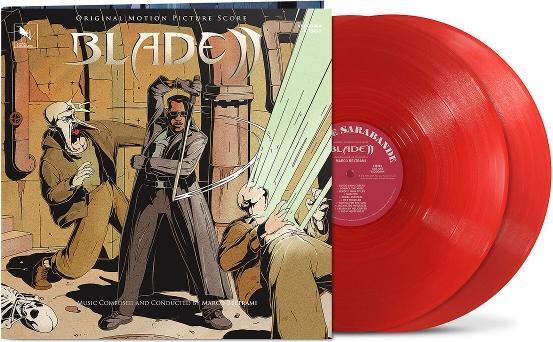 Actual product image BLADE II - O.S.T. (COLV) (DLX) (RED) (HOL) (Marco Beltrami, Original soundtrack to the film)