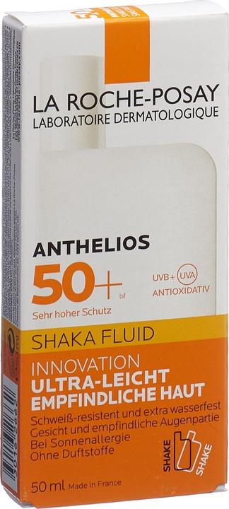 Actual product image La Roche Posay Anthelios Shaka Fluid SPF 50+ (50ml) (Sun cream face, SPF 50+, 50 ml, 80 g)