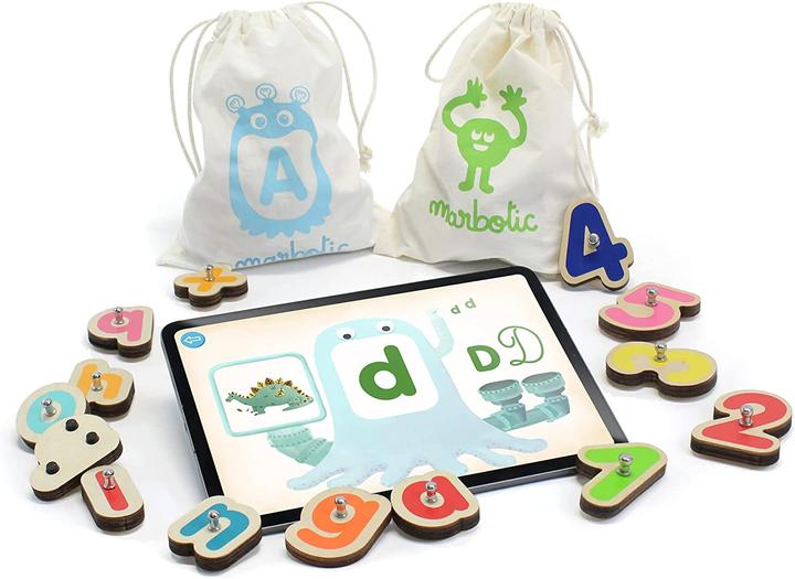 Marbotic Smart-Numbers Smart-Letters (lettres intelligentes) (Anglais)