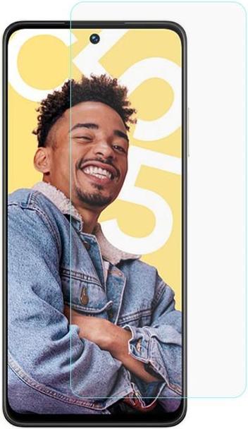 Actual product image MU Budget Protective glass screen protector (1 Piece, Realme C55)