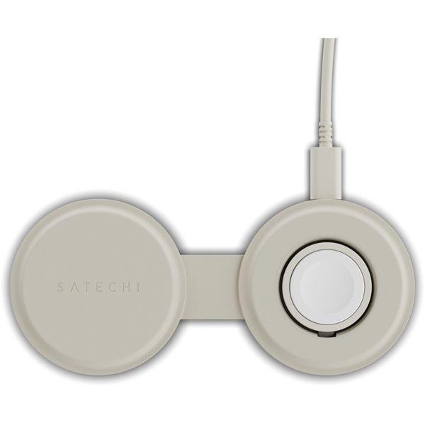 Actual product image Satechi OntheGo 2-in-1 Wireless Charger mit Qi2 (15 W)